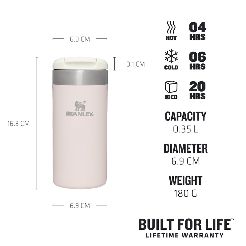 Stanley AeroLight™ Transit Mug 350ml Rose Quartz