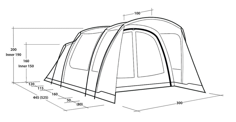 Outwell Ashwood 5 Tent 2024
