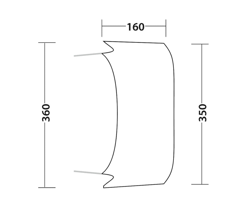 Outwell Lounge L Tent Connector