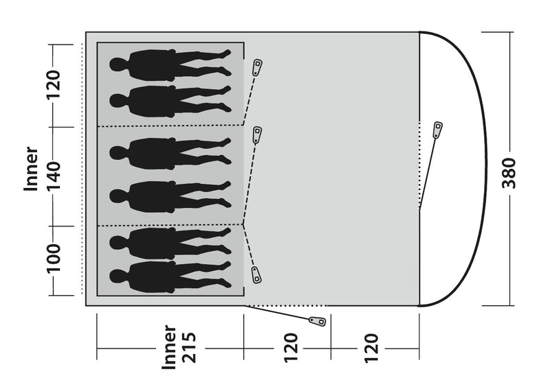 Outwell Sky 6 Tent 2024