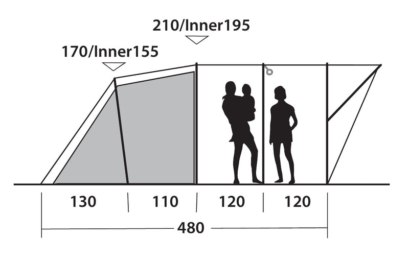 Outwell Sky 6 Tent 2024