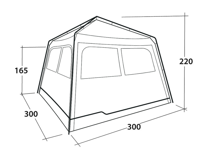 Outwell Fastlane 300 Shelter 2024