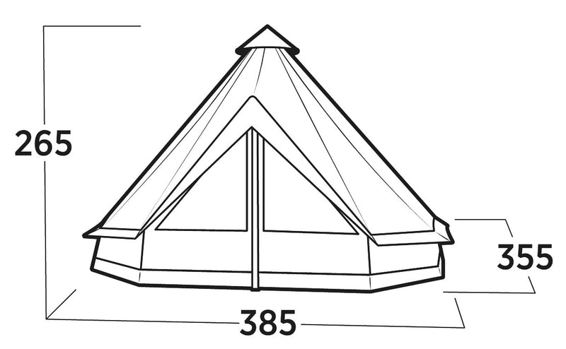 Easy Camp Vaulen Tipi Tent 2025