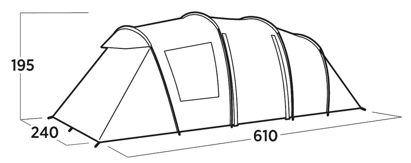 Easy Camp Leka Twin 6 Tent 2025