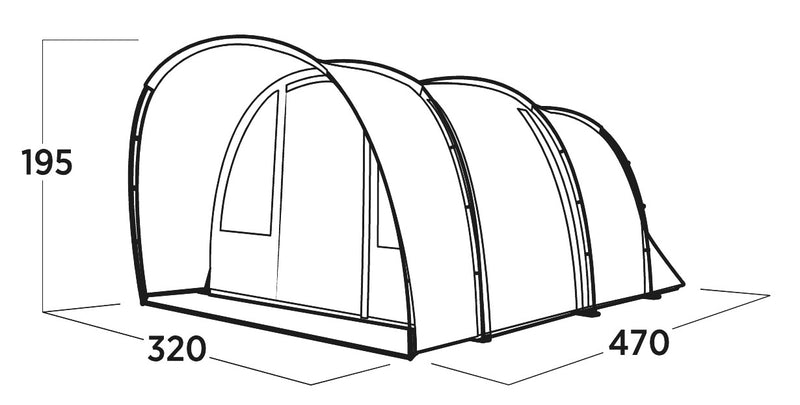Easy Camp Skarvan 5 Tent 2025
