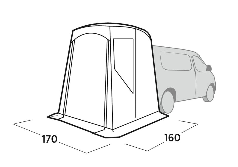Easy Camp Krossbu Mini Tailgate Awning 2025