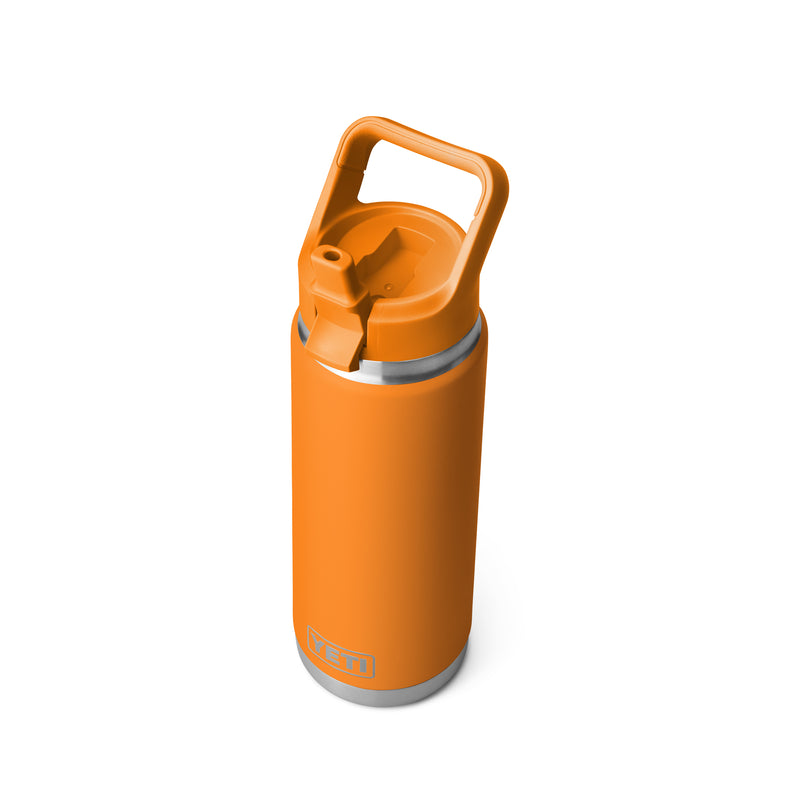 YETI Rambler® 26oz (769ml) Straw Cap Bottle King Crab Orange