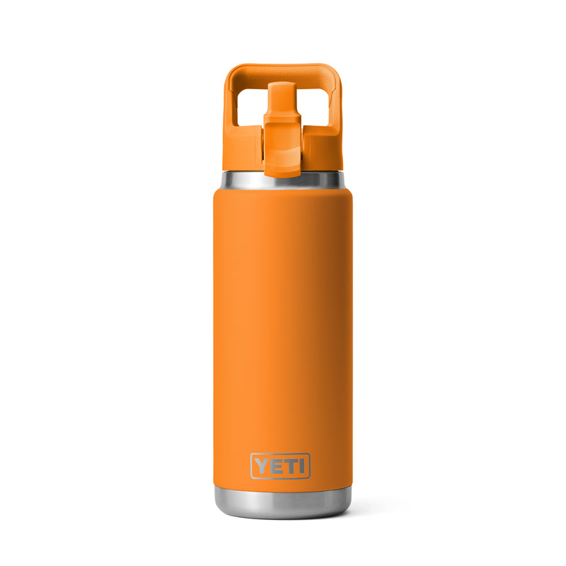 YETI Rambler® 26oz (769ml) Straw Cap Bottle King Crab Orange
