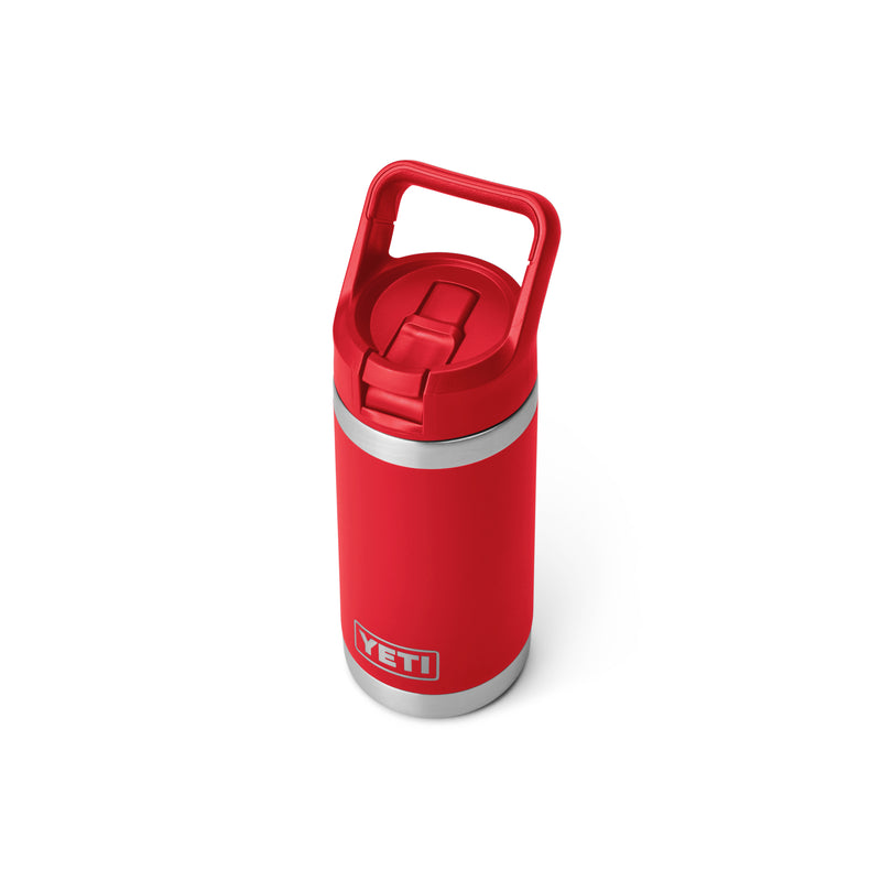 YETI Rambler® 12oz (355ml) Jr. Kids Straw Cap Bottle Rescue Red