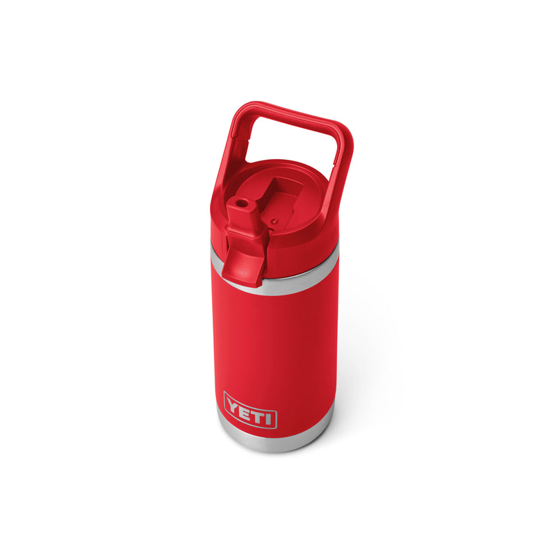 YETI Rambler® 12oz (355ml) Jr. Kids Straw Cap Bottle Rescue Red