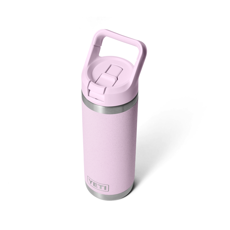 YETI Rambler® 18oz (532ml) Straw Bottle Cherry Blossom Pink