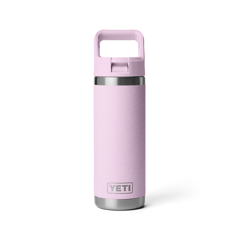 YETI Rambler® 18oz (532ml) Straw Bottle Cherry Blossom Pink