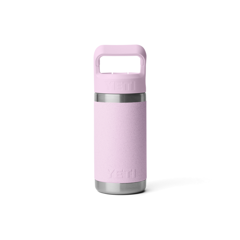 YETI Rambler® 12oz (355ml) Jr. Kids Straw Cap Bottle Cherry Blossom Pink