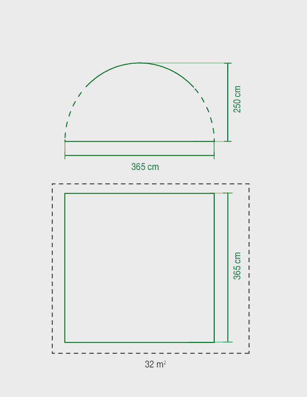 Coleman Event Shelter Air L 3.65m x 3.65m 2024