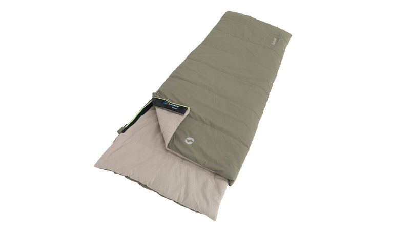 Outwell Celestial Sleeping Bag Green "L Zip"