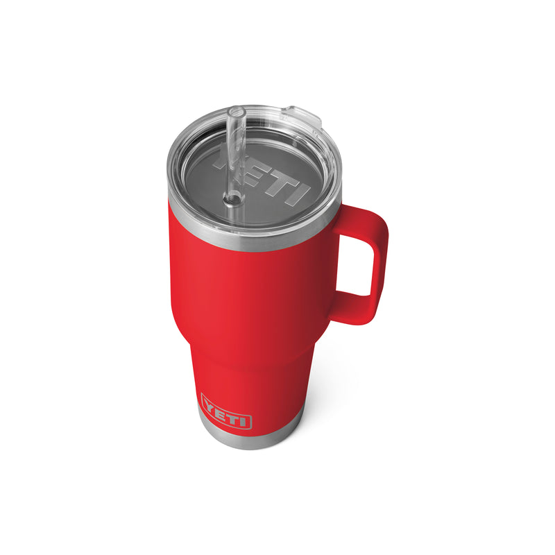 YETI Rambler® 35oz (1L) Straw Mug Rescue Red