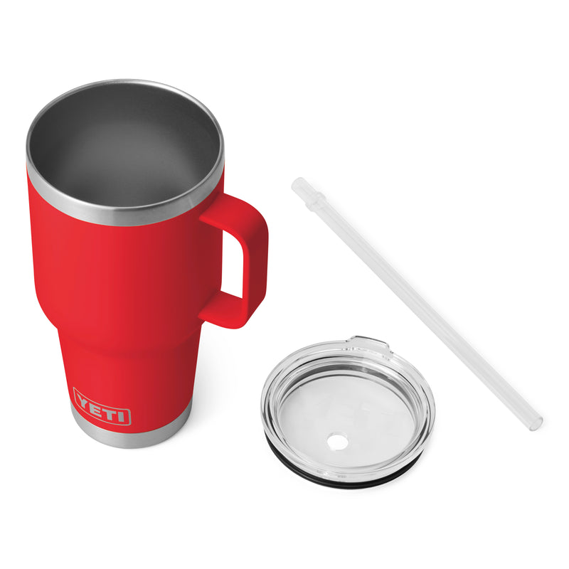 YETI Rambler® 35oz (1L) Straw Mug Rescue Red