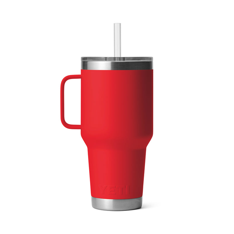 YETI Rambler® 35oz (1L) Straw Mug Rescue Red