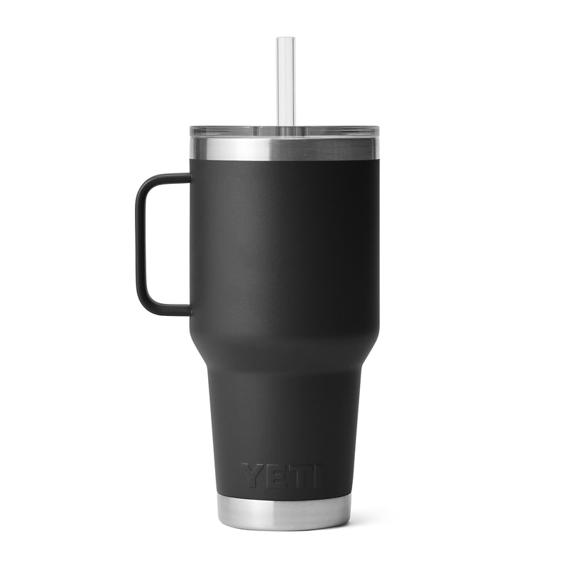 YETI Rambler® 35oz (1L) Straw Mug Black
