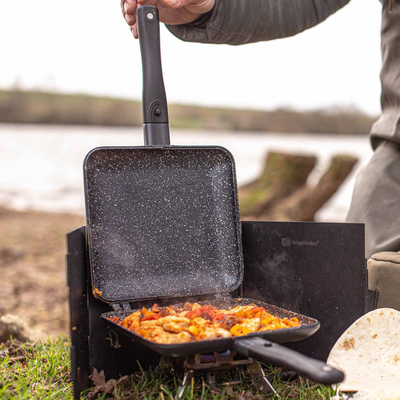 RidgeMonkey Connect Sandwich Toaster XL Granite Edition