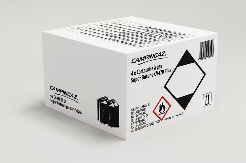 Campingaz CV470 Gas Cartridge (Pack of 4)