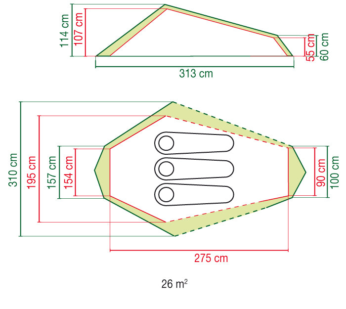 Coleman Cobra 3 Backpacking Tent 2025