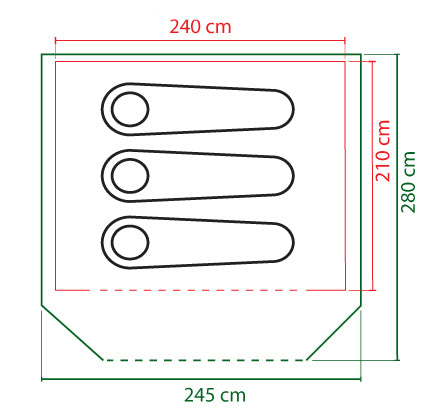 Coleman FastPitch Swagger 3 Tent 2025
