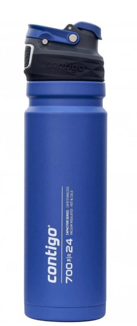 Contigo Blue Corn Freeflow SS 24OZ water bottle