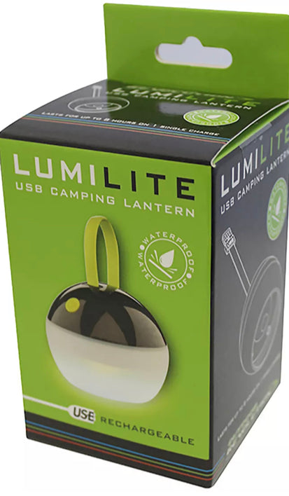 Lumi Lite USB Camping Lantern USB Rechargeable