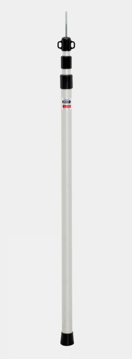 Quest Telescopic Aluminium King Pole X 2