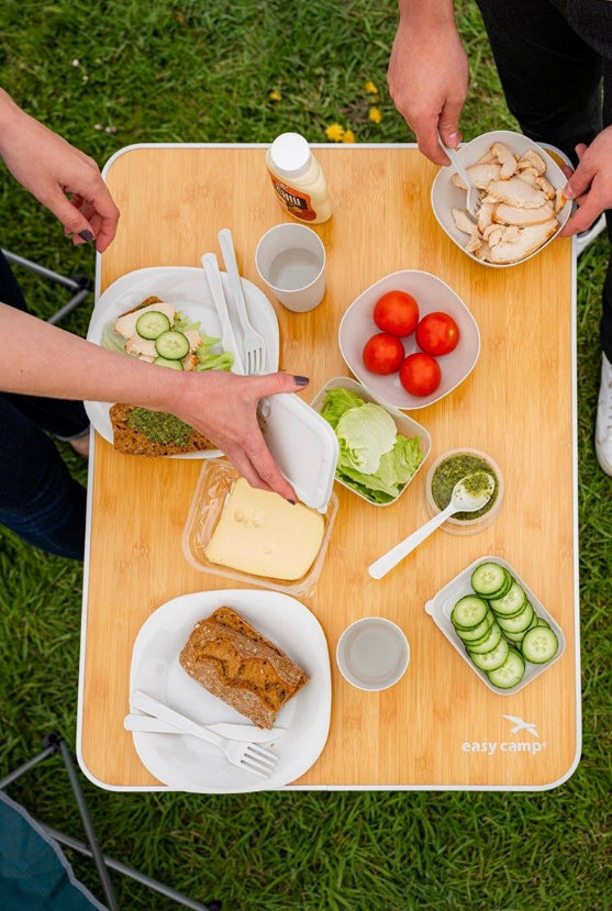 Picnic Box 24-Piece Set in a Carry Box