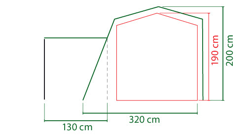 Coleman FastPitch Forest Lodge 4 Tent 2025