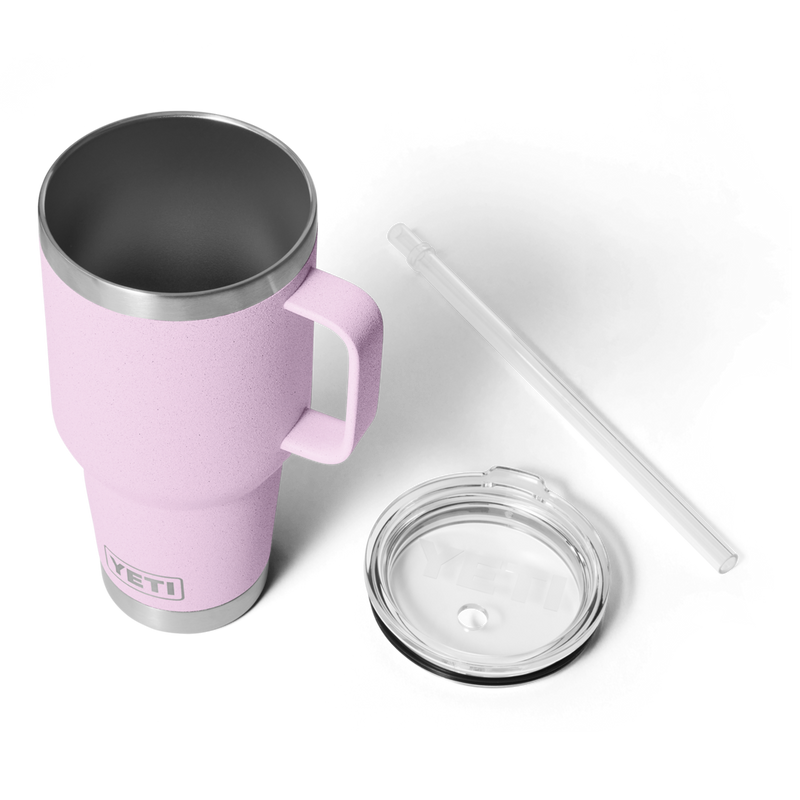 YETI Rambler® 35oz (1L) Straw Mug Cherry Blossom Pink