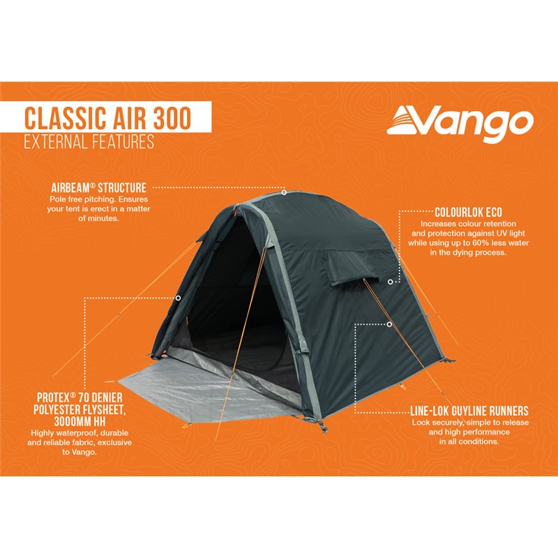 Vango Classic Air 300 Blue 2024