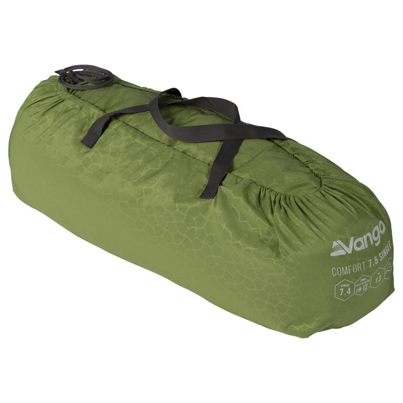 Vango Comfort Mat Single 7.5cm Herbal Green
