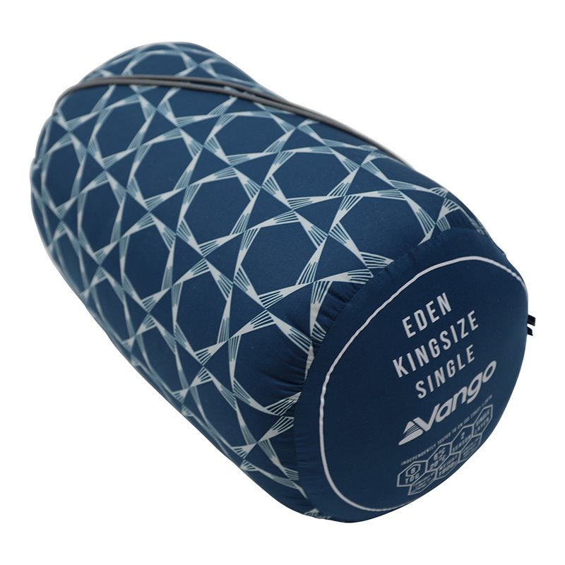 Vango Eden Kingsize Sleeping Bag Moroccan Blue 2024