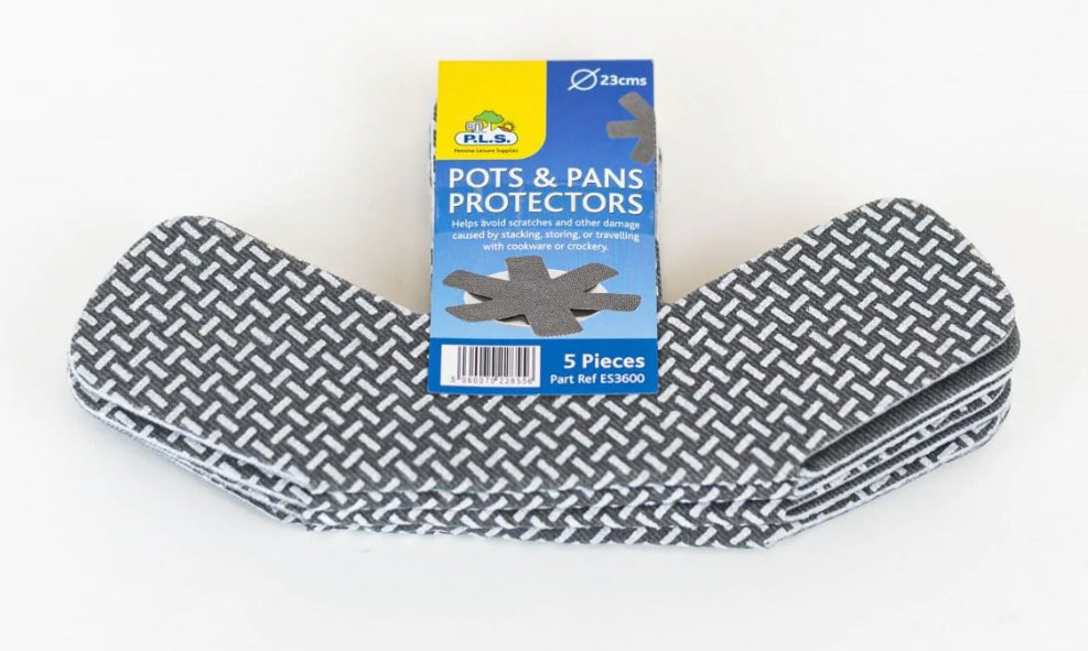 Pots and Pan Protectors 23cm (1 x 5) S.K Camping & Leisure