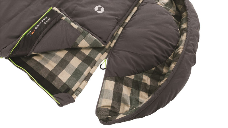 Outwell Camper Sleeping "L" Bag Black
