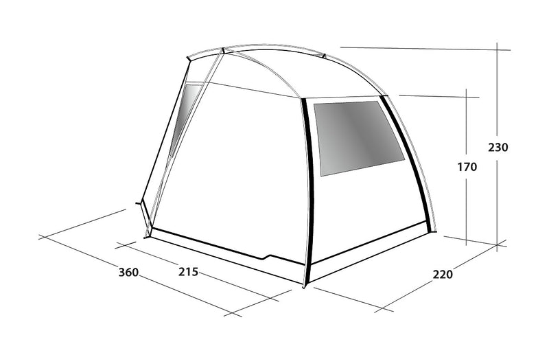 Outwell Woodcrest Driveaway Awning