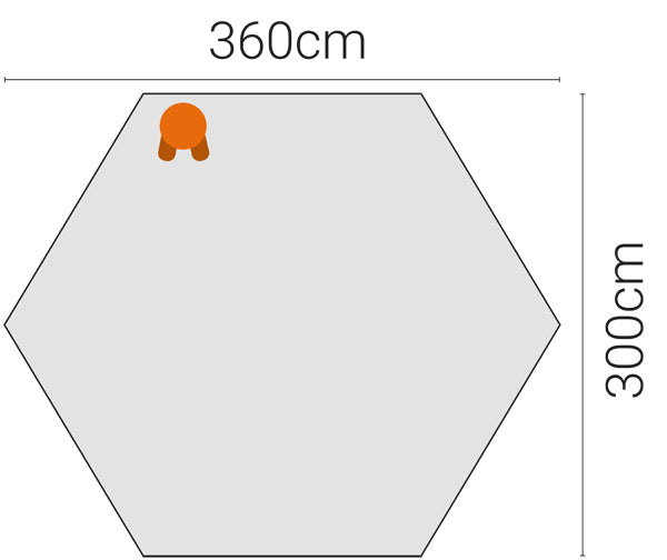 Quest Screen House 6 Pro Shelter S.K Camping S.K Camping & Leisure