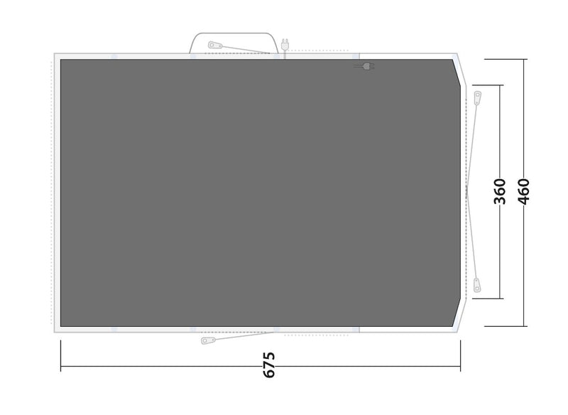 Outwell Sundale 7PA Footprint Groundsheet 2024