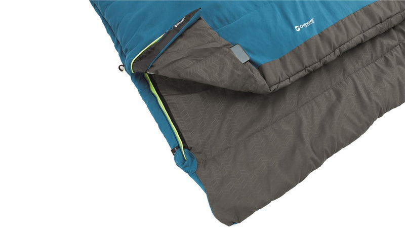 Outwell Celebration Lux Double Sleeping Bag Blue