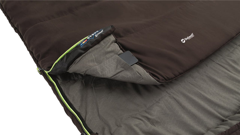 Outwell Campion Lux Double Sleeping Bag Black