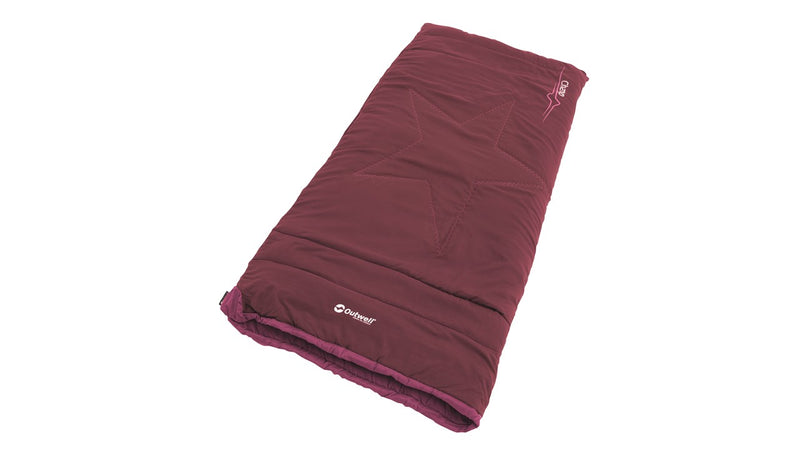 Outwell Champ Kids Sleeping Bag Deep Red