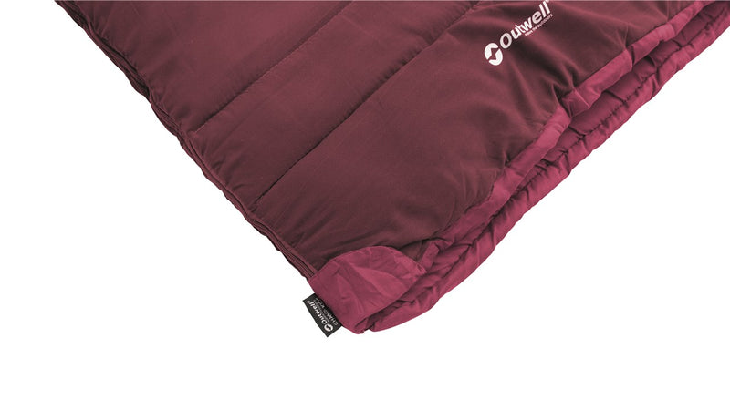 Outwell Champ Kids Sleeping Bag Deep Red