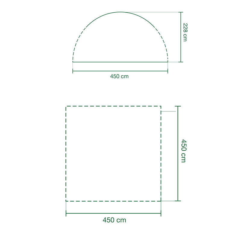 Coleman Event Shelter XL Floorplan