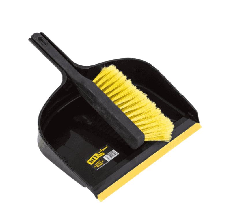 Jumbo Dustpan & Brush Set (Green)