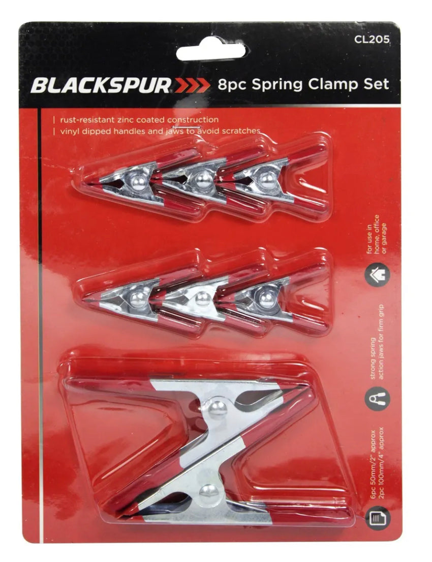 Spring Clamp Set (Blackspur) S.K Camping & Leisure