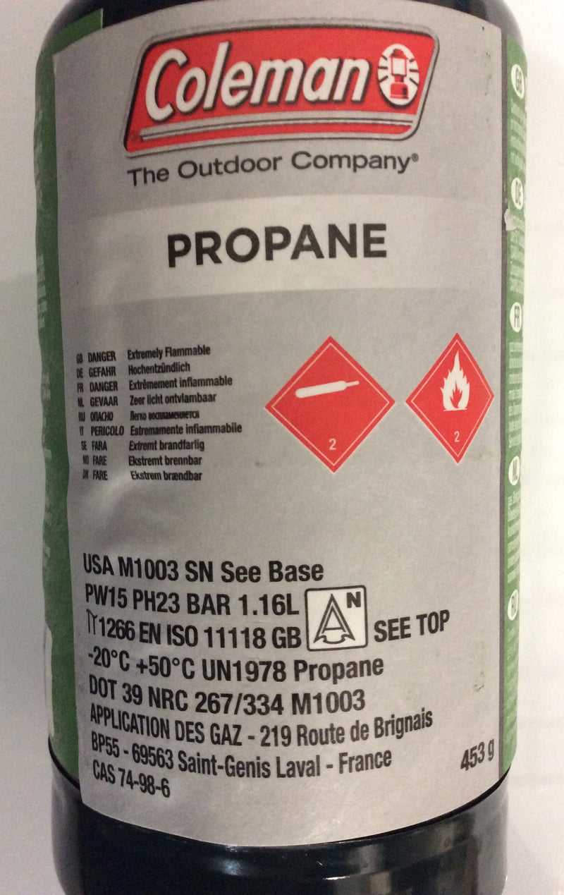 Coleman Propane Gas Cylinder