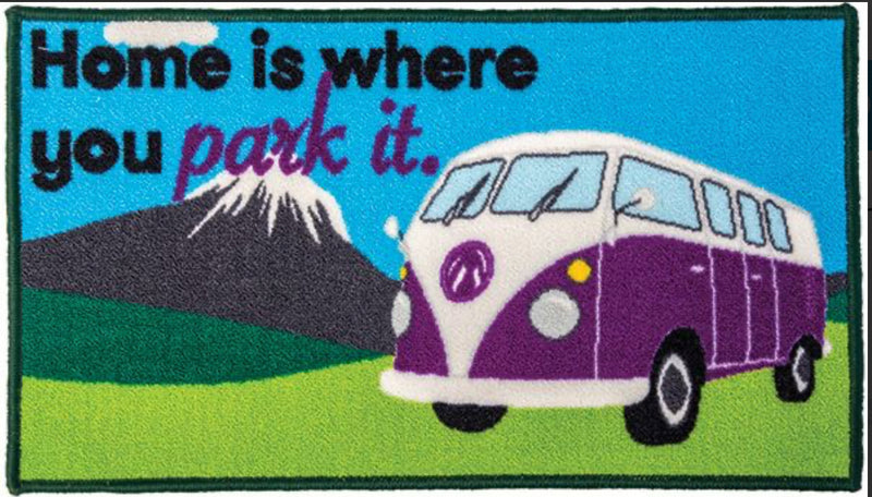 Park it VW Washable Door Mat